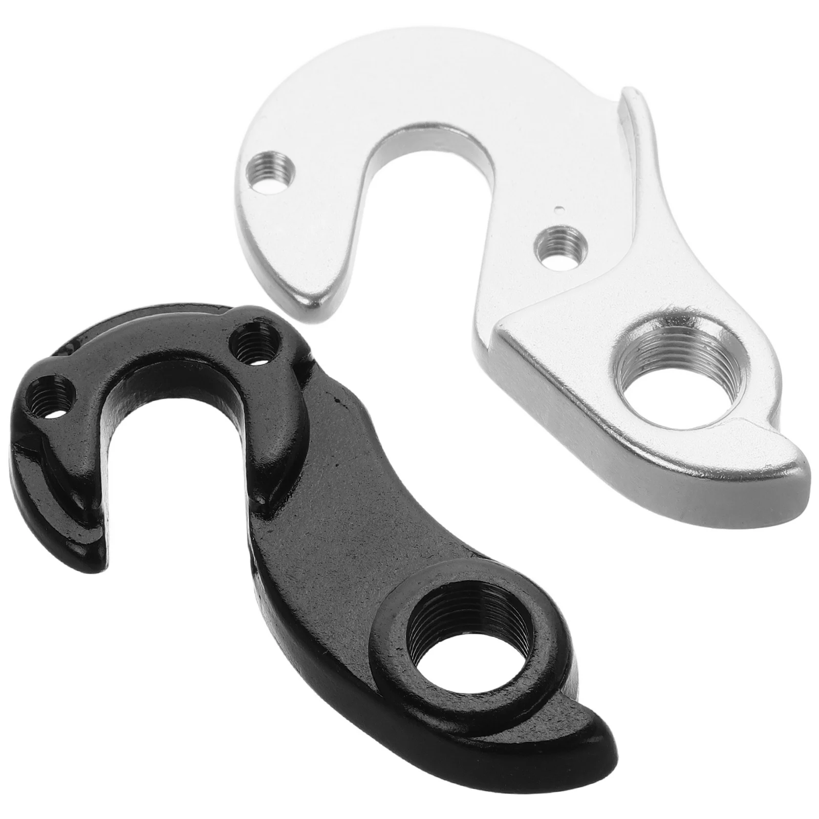 

2Pcs Mountain Bike Rear Derailleur Hook Metal Tail Frame Hook Durable Cycling Gear Accessory Bike Rear Derailleur Hanger