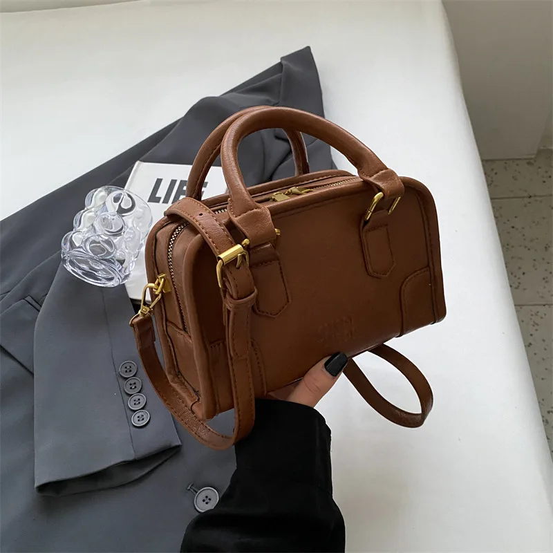 Women Designer Bag Purse and Handbag Vintage Crossbody Bag for Women Commuting Boston Bag Women Shoulder Bags Bolsos De Mujer
