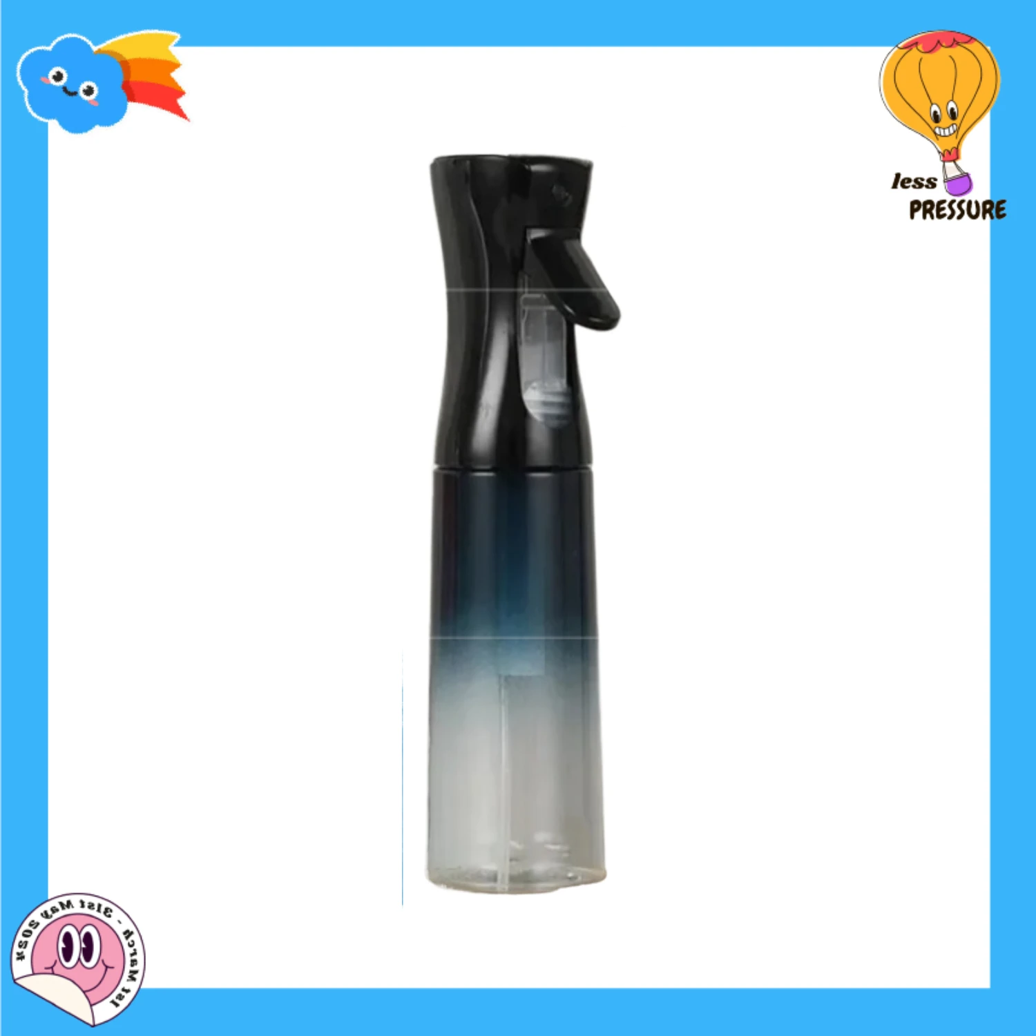 

200ML Spray Bottle High Pressure Spray Bottle Pp Beauty Hairdressing Spot Garden Watering Spray Bottle