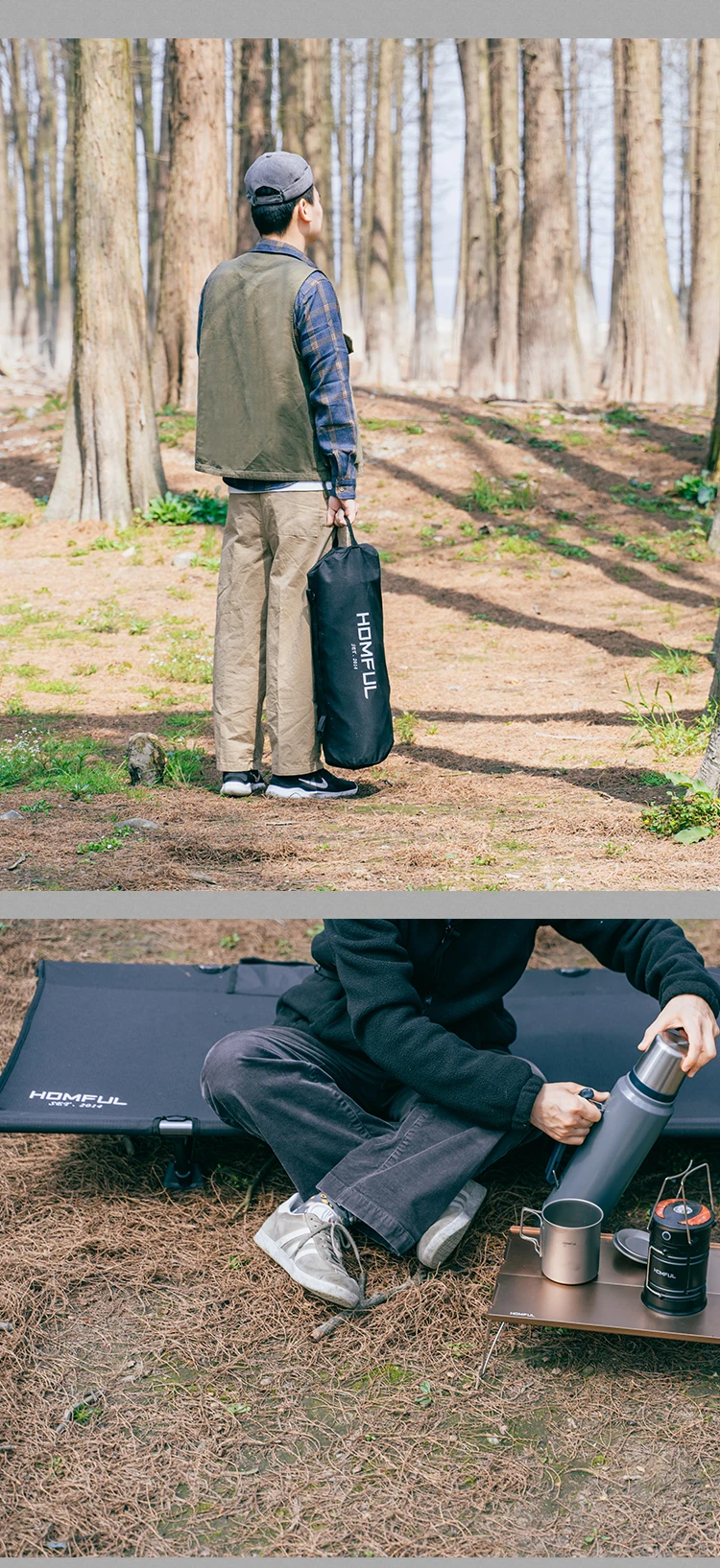 Hot Sale Camping Adjustable He - огляд і ціна Outdoor Camping Beds For Sale