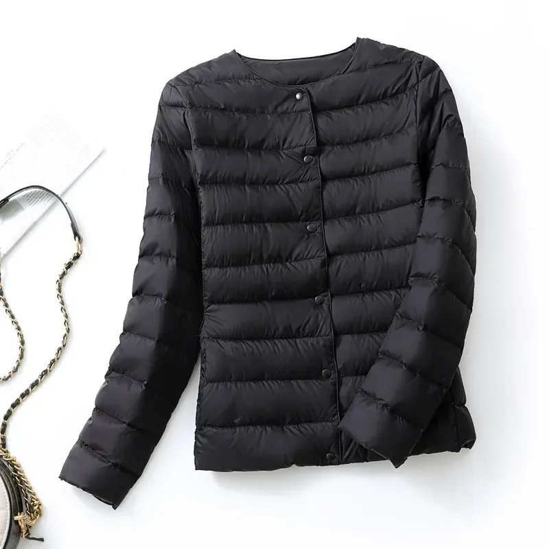 Women's Down Jackets Plus Coats Light Duck Down Jacket Women Matt Fabric Lightweight Coat Warm Female Windbreaker Parka