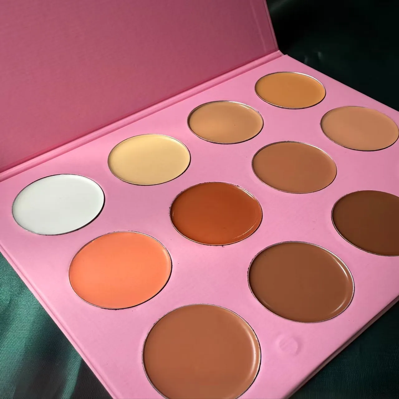 

Cream Concealer Pallet Private Label Makeup Face Colour Corrector Concealer 12 Color Make Up Contour Palette For Deep Skin