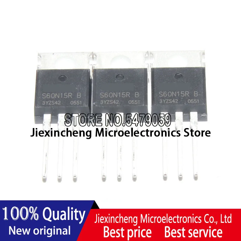 10PCS ใหม่ S60N15R S60N15RB S60N15RA S60N15 60V/155A TO-220 MOSFET