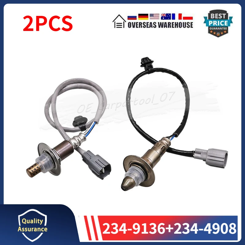 

234-9136 234-4908 Lambda Oxygen Sensor 2PCS For 2013-2016 Scion FR-S Subaru BRZ 2017-2019 Toyota 86 2.0L 22641-AA640 22690-AB000