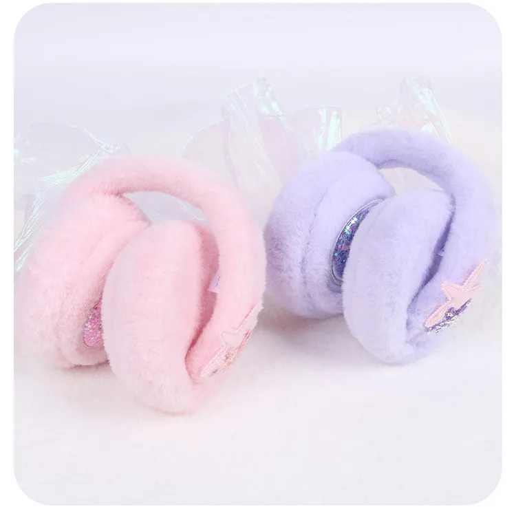 ミニソー ディズニー 子供用 マーメイド イヤーカップ 冬 暖かい 耳保護 ぬいぐるみ 耳当て 女の子 耳当て ベビー耳 バニー サンド