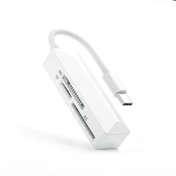 3 in 1 Lightning to XD Card Reader for iPhone XD Memory Card Adapter SD Card Reader ipad XD Picture Card Reader iPhone for TF XD