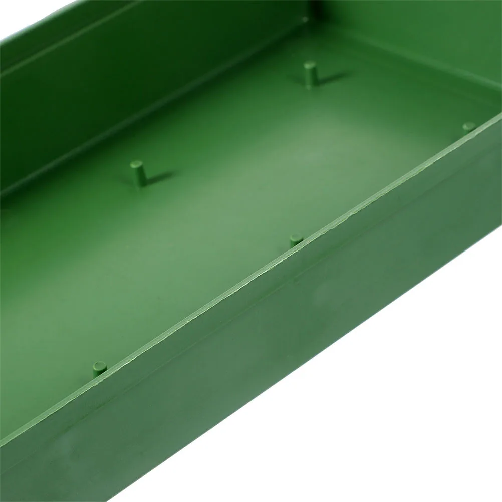 

5pcs Flower Foam Tray For Floral Arrangement Supplies Plastic Flower Mud Holder Landscape Fixing Trays Storage