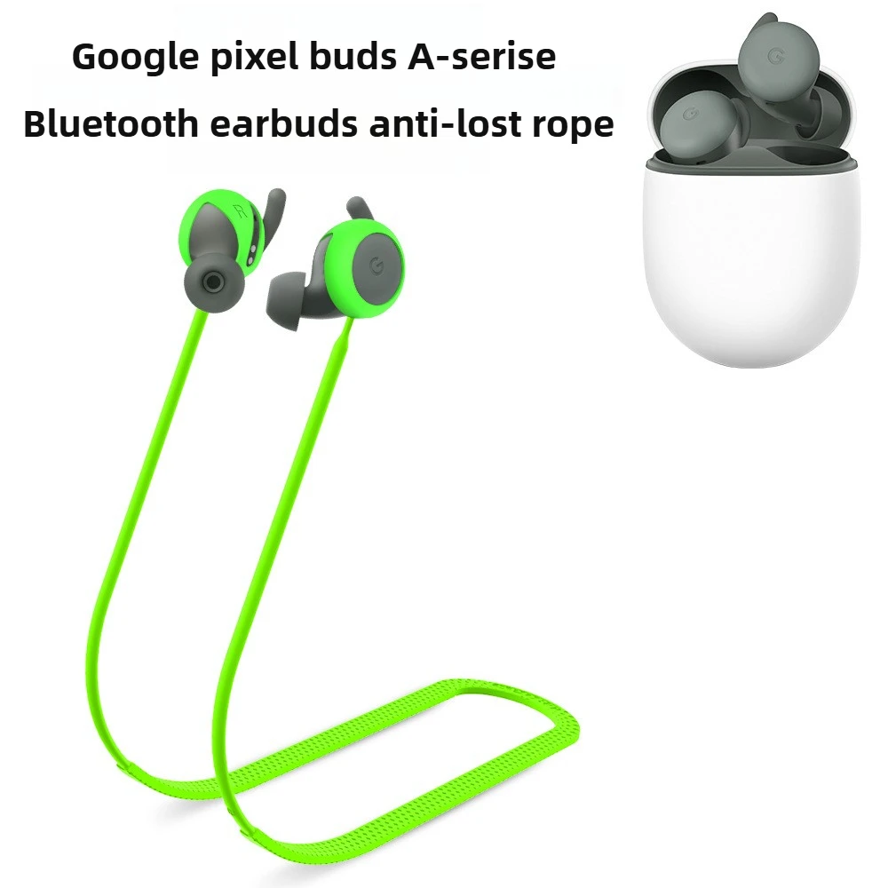 

Anti-Lost Strap Hanging-Neck Rope Sweatproof for Link Buds Wireless Headphone for Google A Series Soft Silicon 2 Earbuds