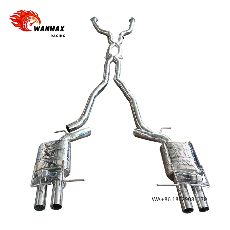 

Высокопроизводительная выхлопная система из нержавеющей стали, спортивная выхлопная система Catback для E60 M5