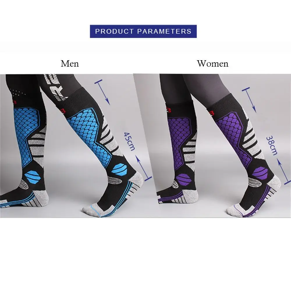 

Winter Warm Ski Socks, Anti-slip Thickened Compression Snowboard Socks, Thermal Moisture-wicking Knee High Socks