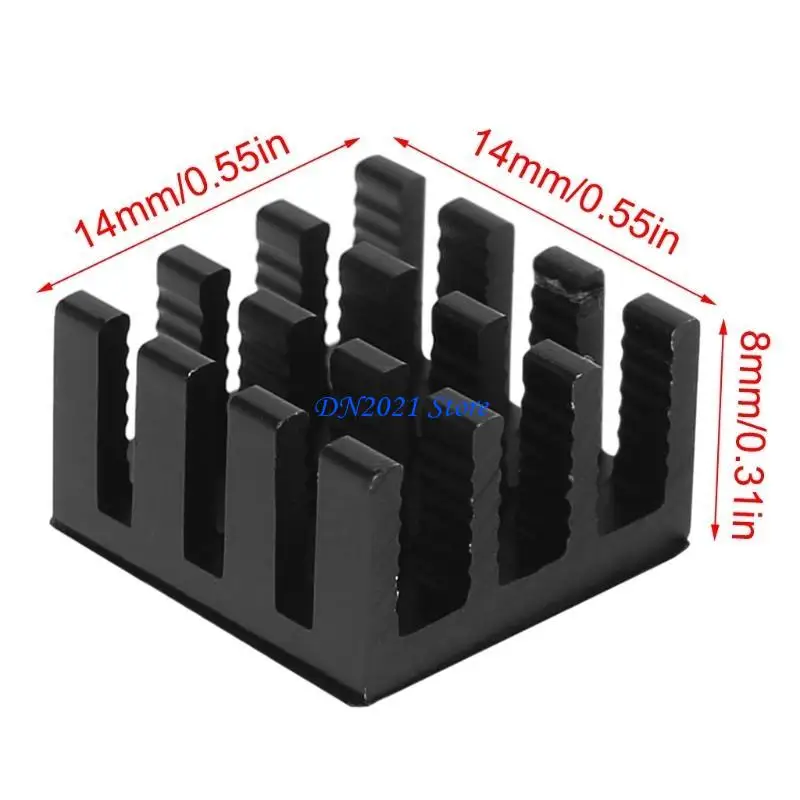 

F3KE Aluminum Chipset Heatsink Radiator Cooling Fin for CPU Power Active Component