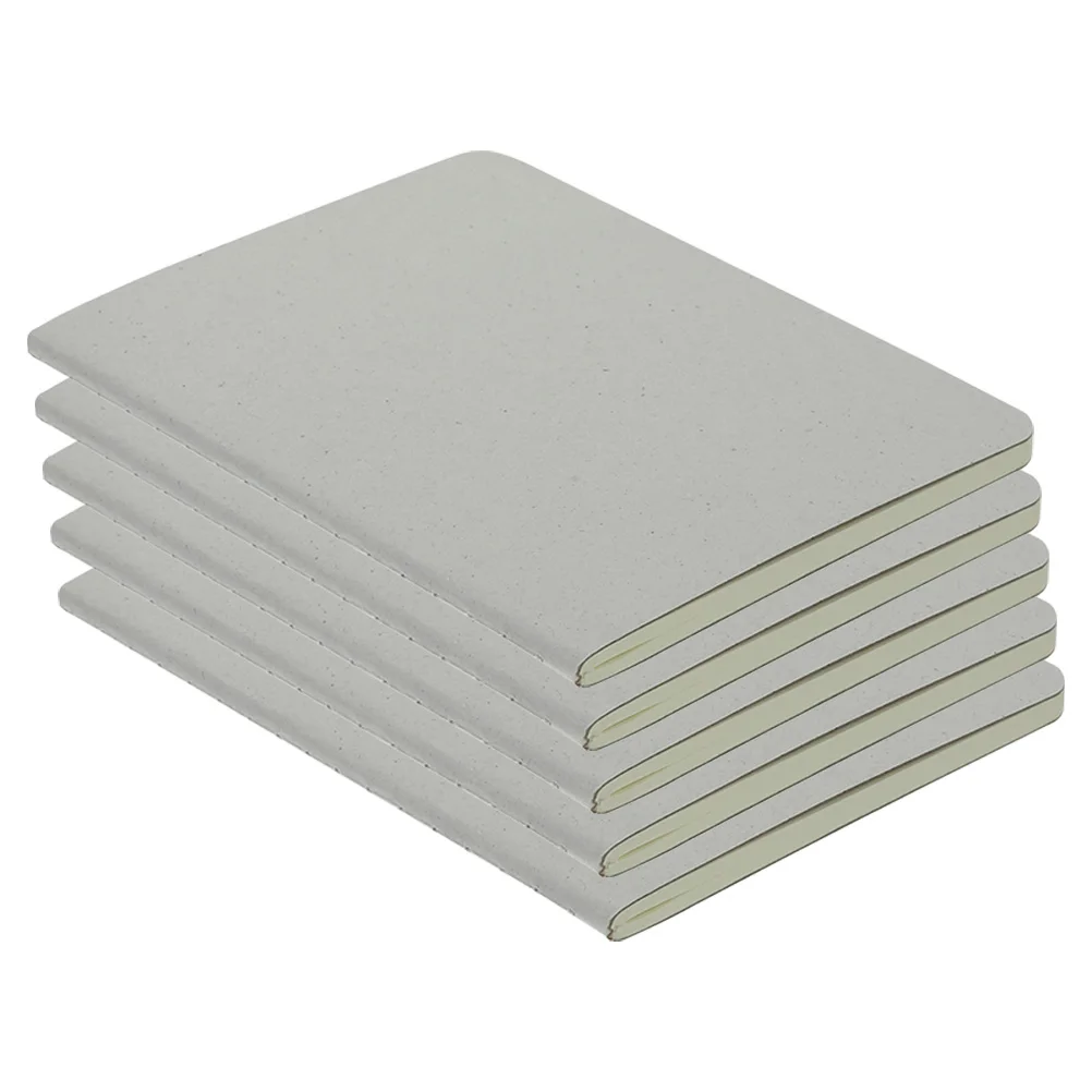

5 Pcs Drawing Portable Practical Sketchpad Grey Paper