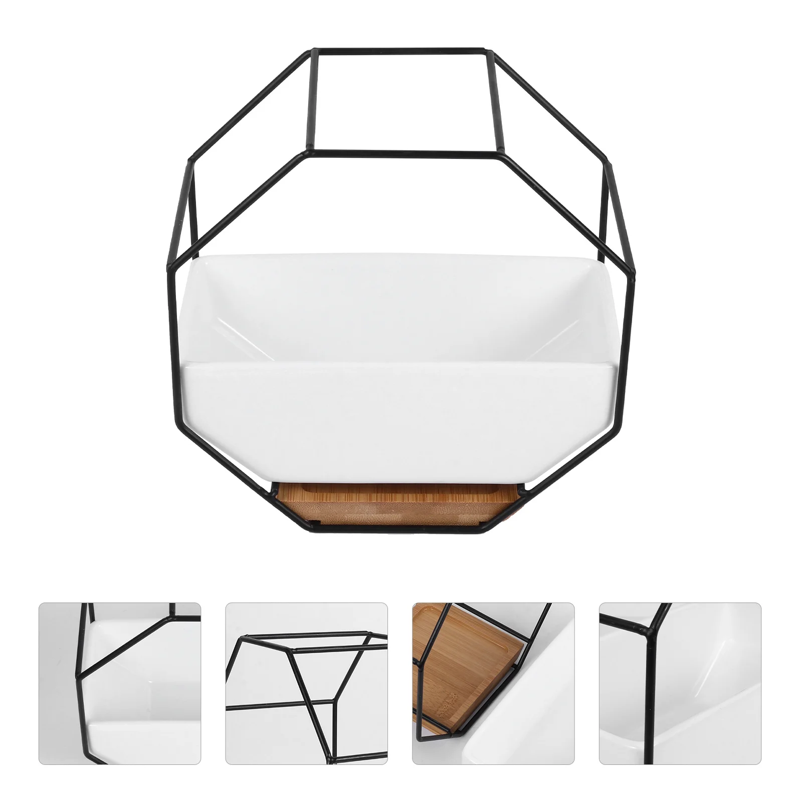 

Hanging Planter Wall Beautifully Decorated Flower Pot Succulent Pots Octagon Holder Display Flowerpot