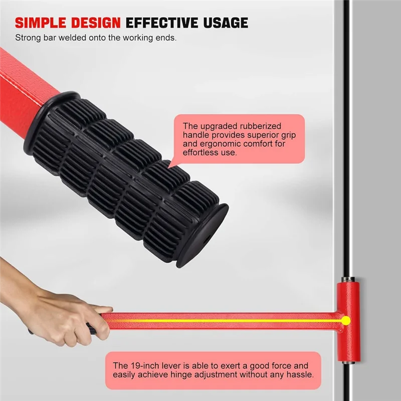 【Flash Sale】Door Hinge Adjustment Tool, Heavy Weight Hinge Bender For .134 Gauge Commercial Door Hinge Wrench Bender