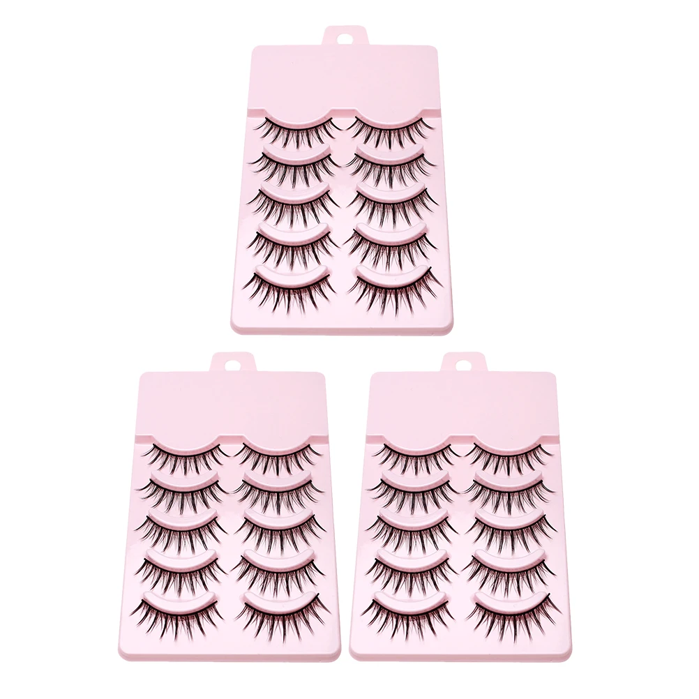 

15 Pairs Artificial False Eyelashes Women Extensions Long Thick Party Date Club Professional Lash Supplies Salon