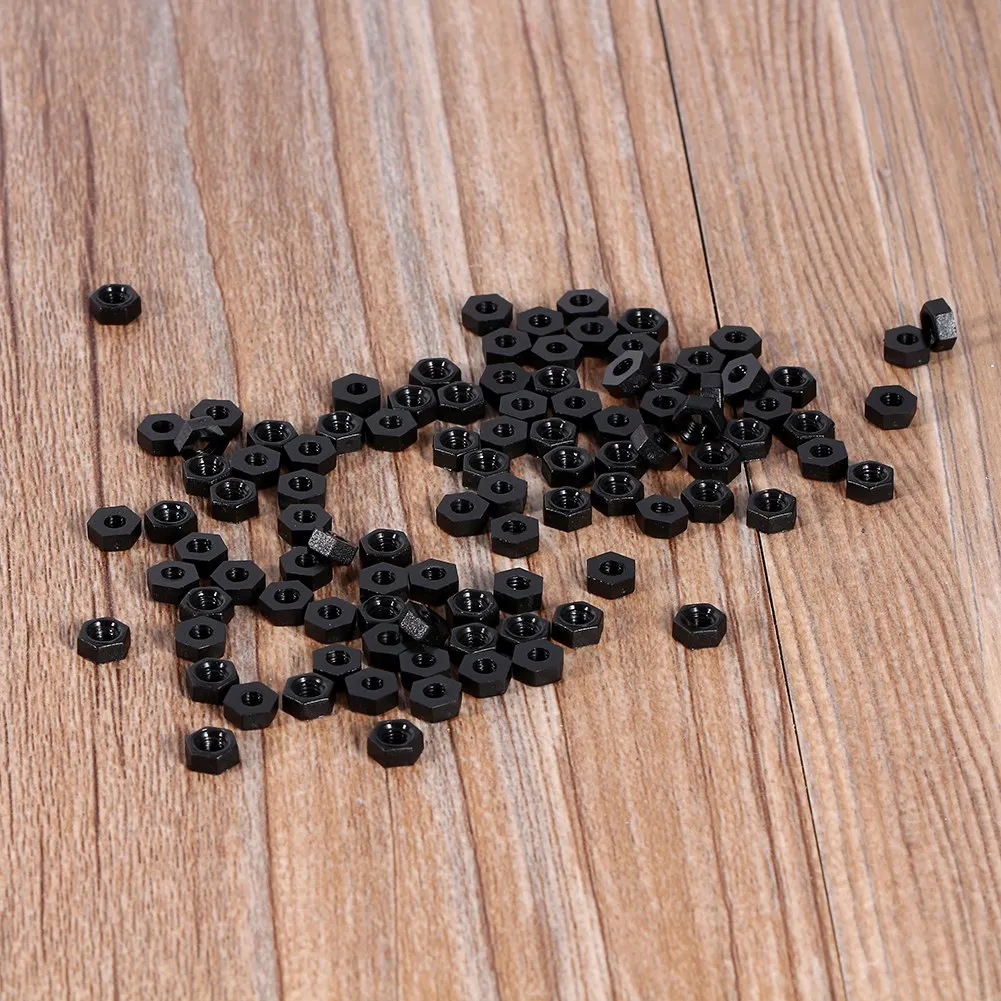 M2 M3 M4 Plastic Nylon Hex male Female Female Spacer Round Head Screw Nut Hardware Products Parts Hardware Tools Screw