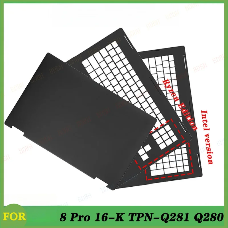 

Новый корпус для ноутбука Night Elf 8 Pro 16-K TPN-Q280 Q281: задняя крышка, верхняя часть корпуса, клавиатура, рамка, запчасти для замены