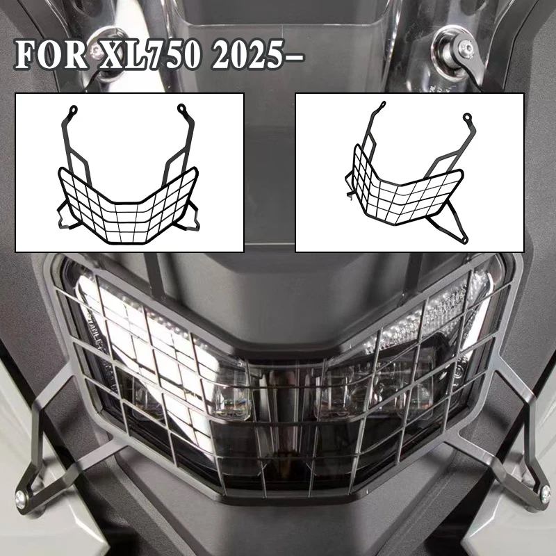 Neuer 2026 Motorrad-Zubehör Scheinwerferschutz Scheinwerfergitter passend für TRANSALP XL750 XL 750 2025-2026