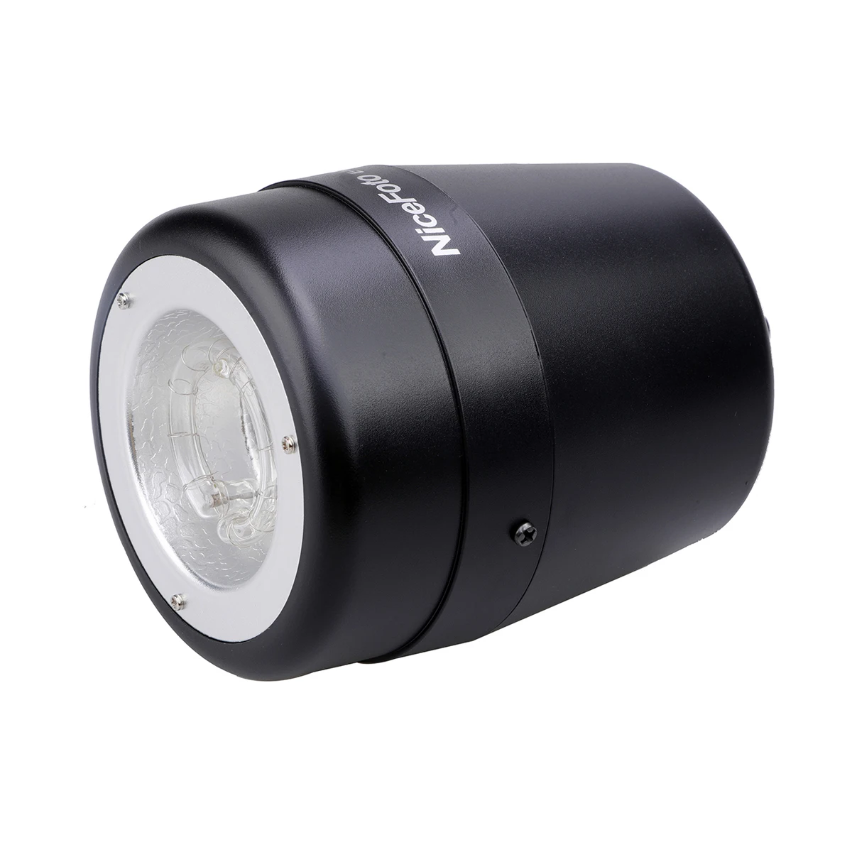 NiceFoto E-100 Peralatan Lampu Flash Kamera Studio dengan dudukan bohlam E27 Pemicu Flash Nirkabel untuk Lampu Isi Fotografi