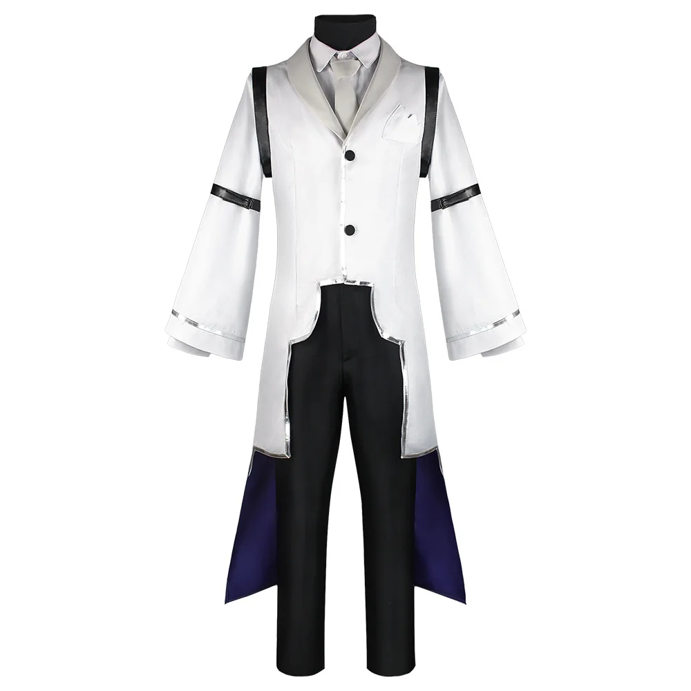 Sigma Cosplay Costume  Anime BSD 4th Sigma Trench Sigma Cosplay Uniform Wig Suit Halloween Christmas Party Outfit for Men Women