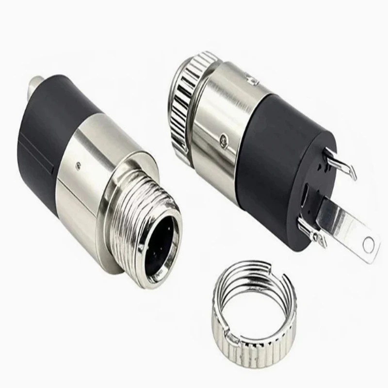 10PCS PJ392 3.5mm Stereo Female Socket Jack with Screw - Premium Metal Audio Connector for DIY Headphone Repair, Amplifier view 2