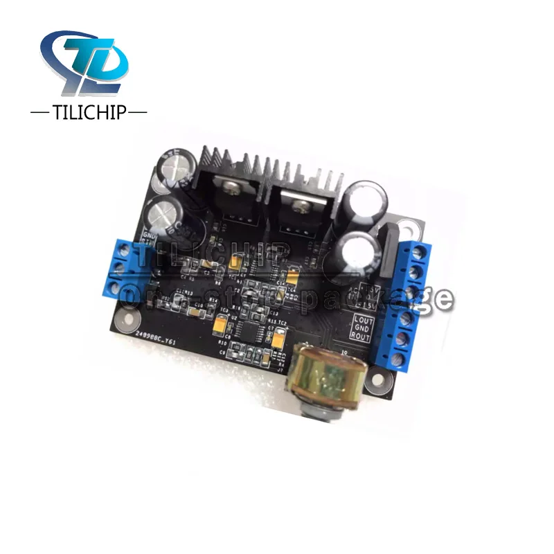 OPA1604 active volume control module audio high linearity and low distortion
