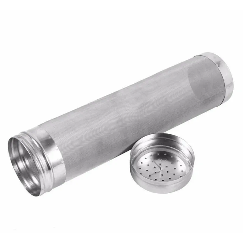 300 Micron Stainless Steel Homemade Brew Beer Hop Mesh Filter Spider Strainer with Hook Brewing