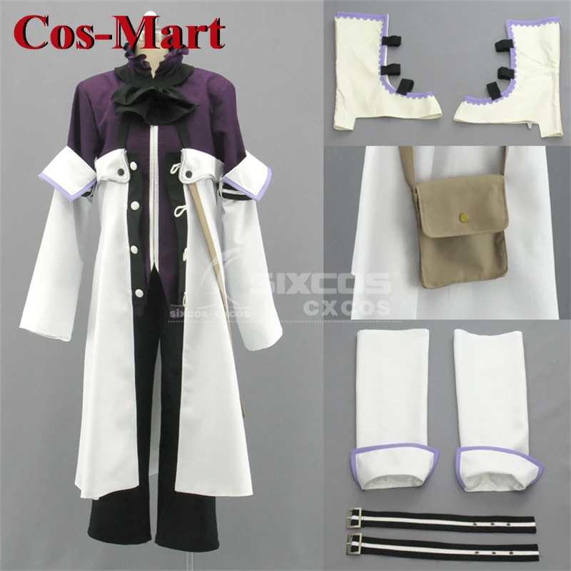 Cos-Mart Anime Pandora Hearts Xerxes Break Cosplay Costumes Fashion Battle Uniform Activity Party Role Play Clothing Custom-Make