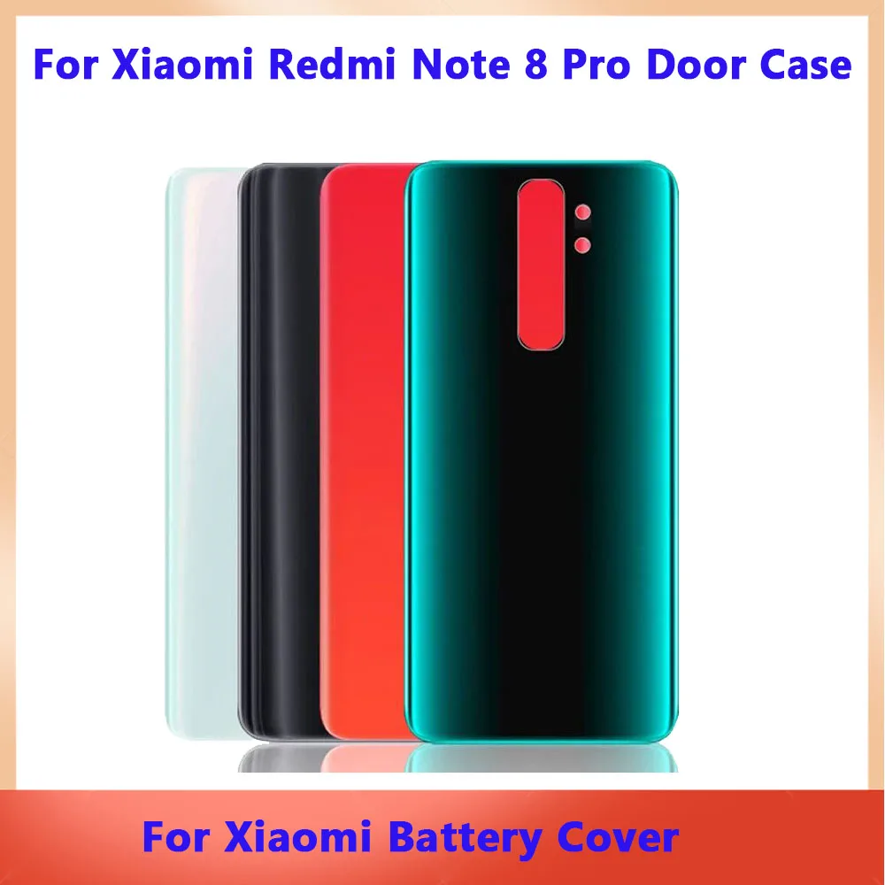 

Задняя крышка батарейного отсека для Xiaomi Redmi Note 8 Pro, Задняя стеклянная крышка