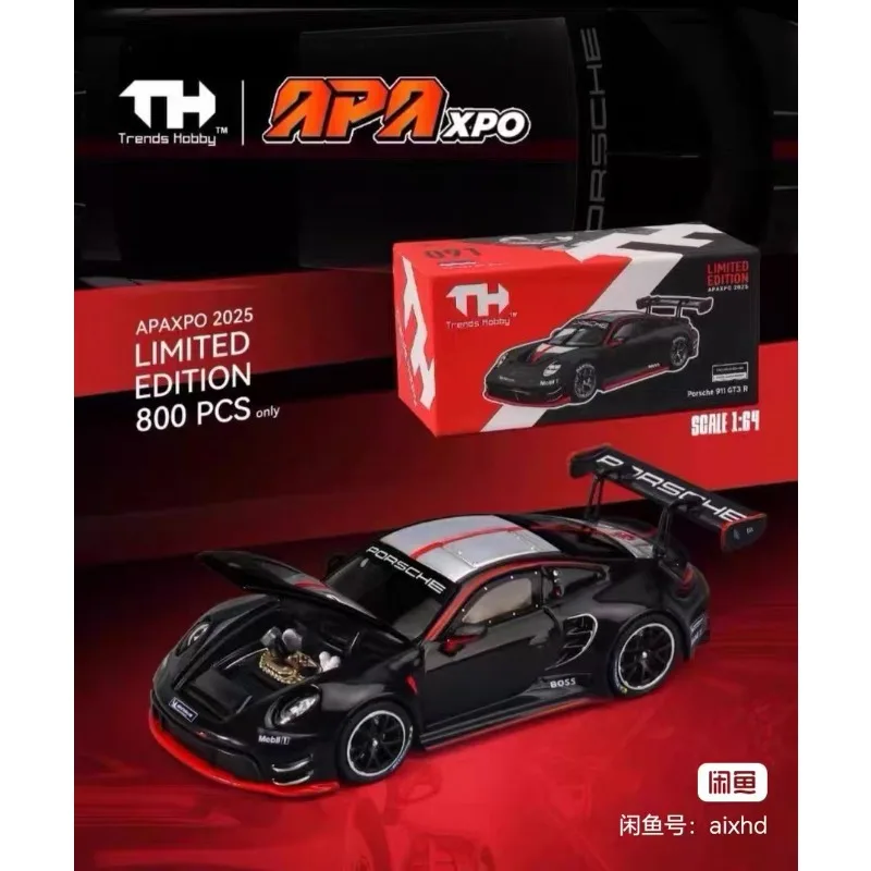 

Тенденции Hobby 1:64 911 GT3 R APAXPO 2025 Foshan Auto Show, ограниченная серия, модель автомобиля, игрушка для мальчиков, коллекционное украшение для взрослых.