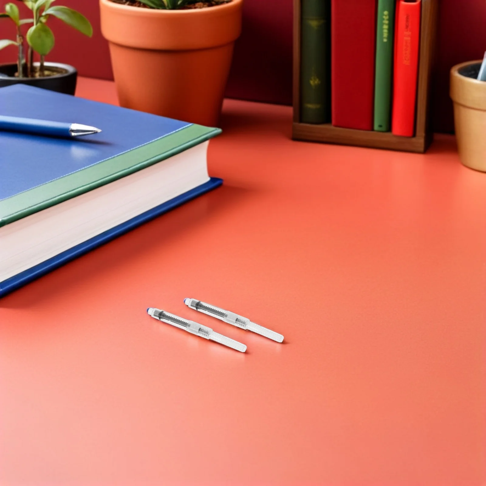 

50 шт. конвертеры для перьевых ручек с винтовым креплением, для заправки чернил, аксессуары для перезаправки ручек, 2,6 мм