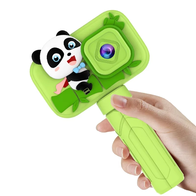 

Q15 Children Camera Cute Animal Auto Focus Supplement Light Camera Anti-shake 2.4 IPS Camera With Bracket