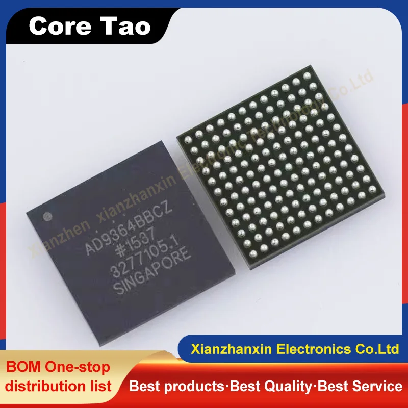 

1pcs/lot AD9364 AD9364BBCZ BGA144 Rf transceiver IC chip in stock