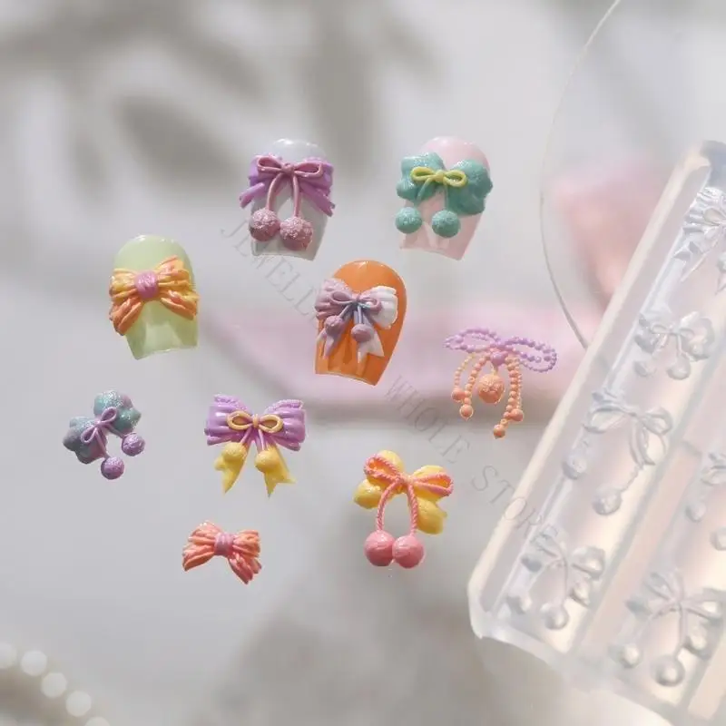 R7UF Lightweight Resin Template Bows Pattern Craft Tool For Precise Detailing