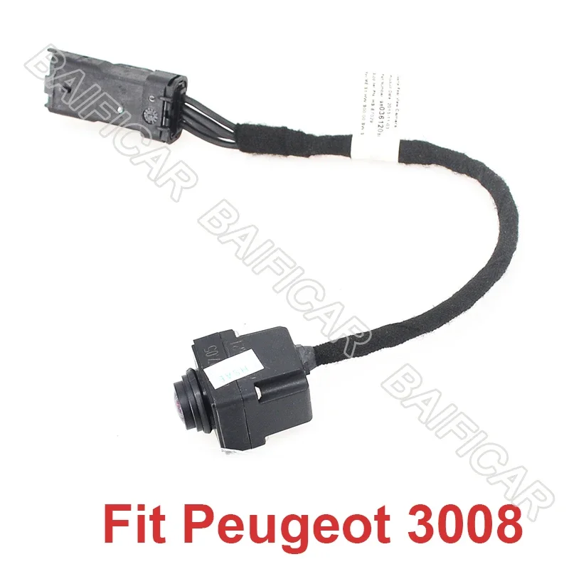 Baificar Brand New Genuine Car License Plate Rear View Camera Backup Reverse Parking 9803612080 For Peugeot 3008 508