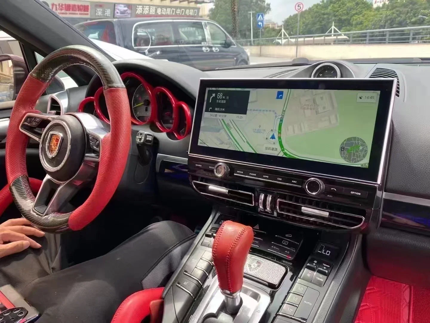 

Digital Cluster Virtual Cockpit For Porsche Cayenne 2010-2017 Car Multimedia Player Odometer Dashboard Speed Meter Screen 12.3