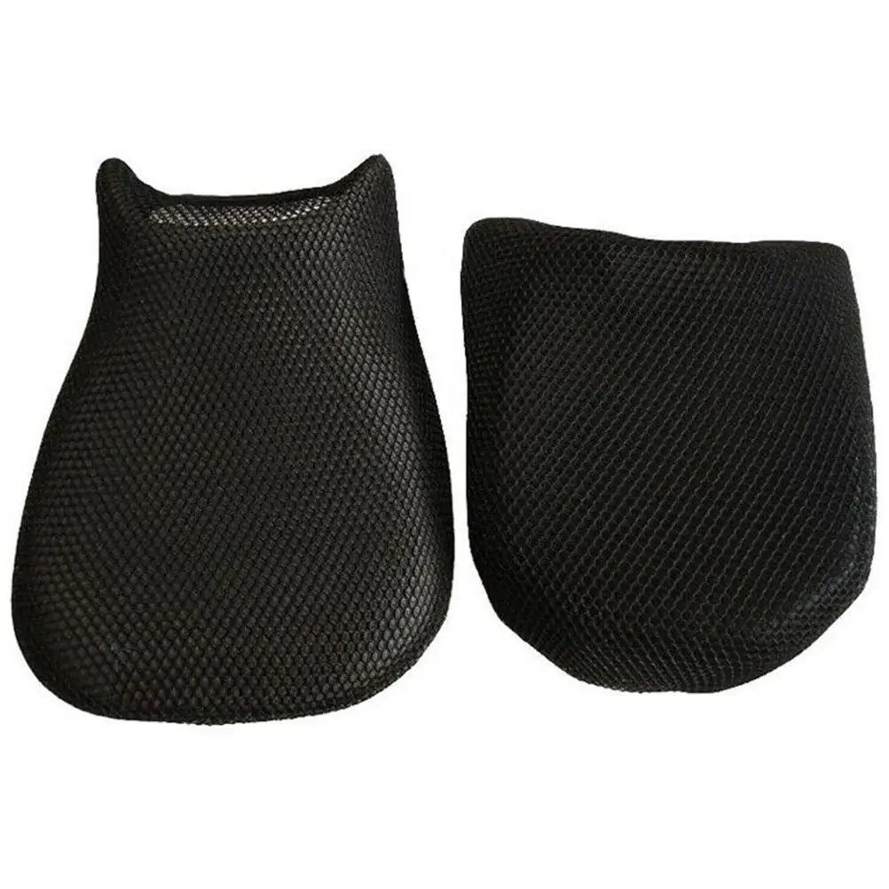 

2Pcs Motorcycle Seat Protective Cover Heavy-Duty Uv Resistant Heat Insulation Seat Protector Cushion Net Cover for Scooter Bike