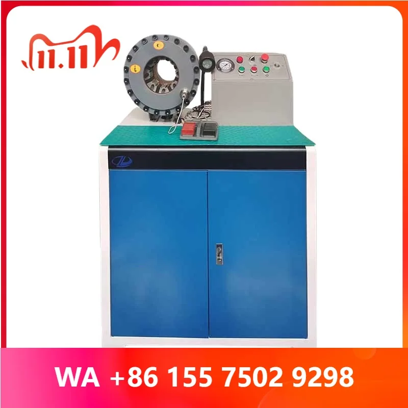 Automatic hydraulic hose crimping hine steel pipe ing for bearing motor pump assemblies in construction