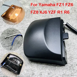 Black ABS Housing Motorcycle Licence Plate Light Refit Rear Lamp Motorbike Accessories For Yamaha YZF R1 R6 FZ1 FZ6 FZ8 XJ6