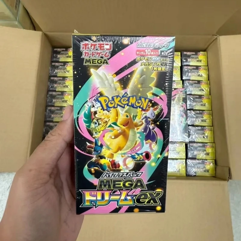 carte-originale-authentique-pokemon-mega-dream-ex-ptcg-m2a-pack-supplementaire-boite-doree-carte-de-collection-de-jeu-jouet-pour-enfants-cadeau-d'anniversaire