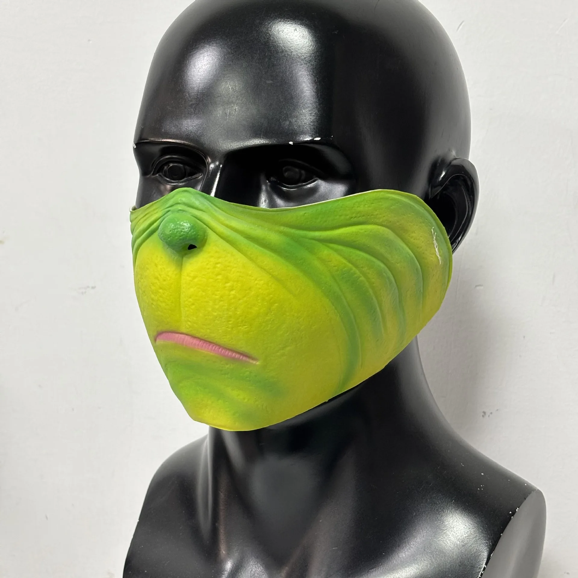 Die Weihnachts-Cosplay-Maske, Naturlatex-Maske für Weihnachtsfeiern, Cosplay und Kostümpartys – Detail 4