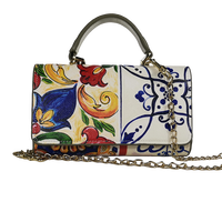 Handbag mobile phone bag messenger bag square portable messenger bag chain mini pattern diamond