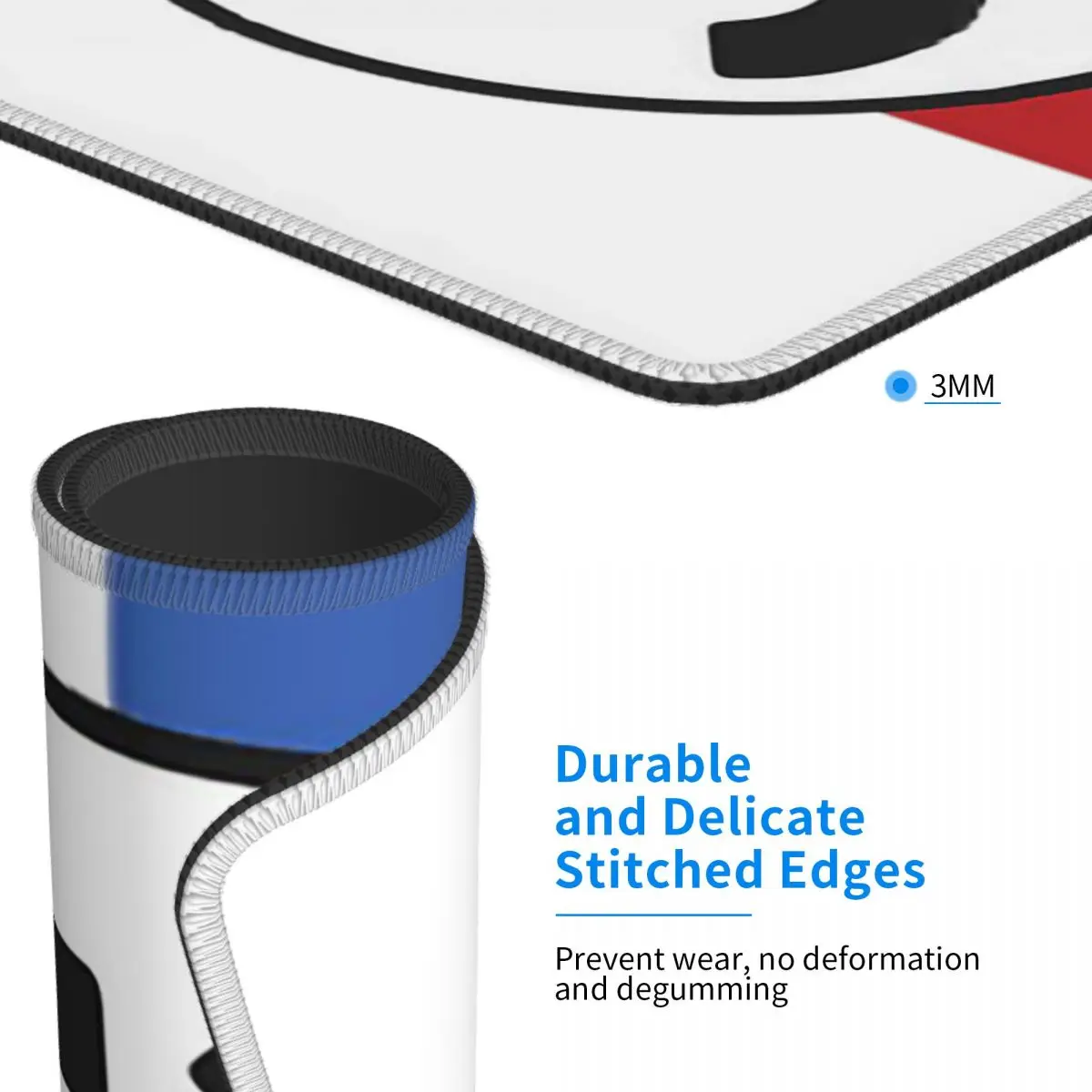 Herbie Stripes 53 Mouse Pad Computer Keyboard Mouse Mat Gamer PC Desk Mat Office Accessories Table Mats