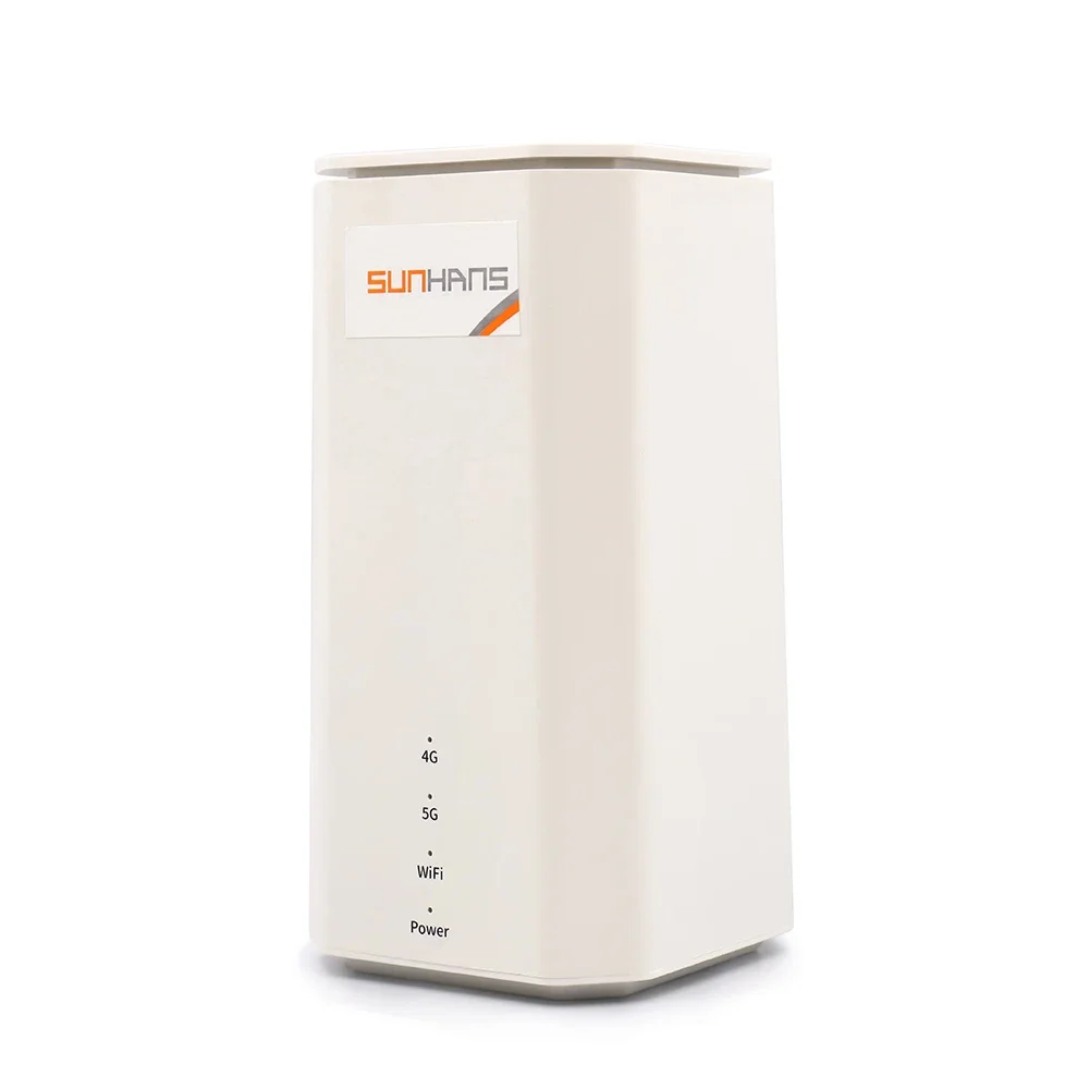 

Sunhans WiFi6 4G LTE Гигабитный CPE-маршрутизатор с 5G NR AX1800 4X4 MIMO Двухдиапазонная мобильная точка доступа Слот для SIM-карты Функция брандмауера