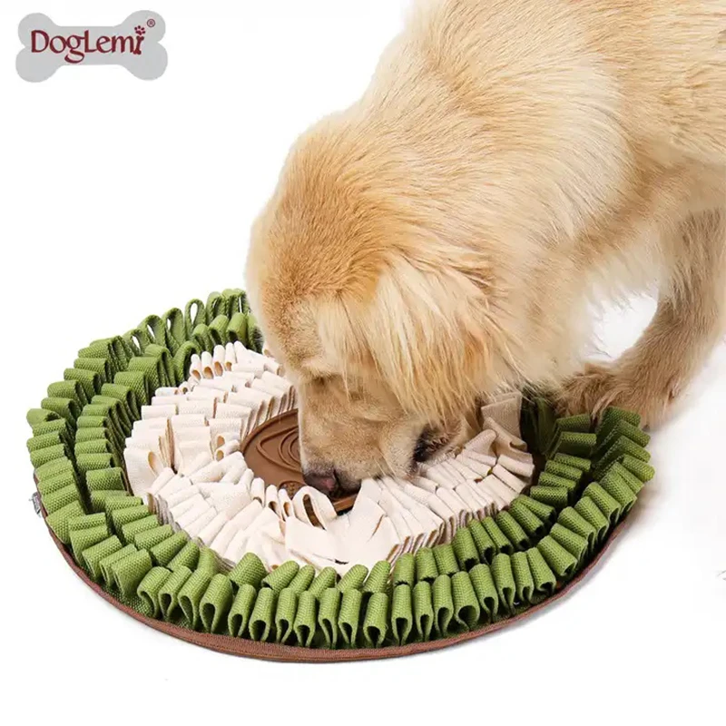 

Snuffle mats upgraded Chewable Durable Snuffle Dog Bowl Mat with Free Lick Pad IQ Training Pet Slow Eat Pad pet snuffle mat