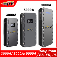 GKFLY Car Jump Starter Portable Power Bank 9000A/5000A/3000A Starting Device Car Booster Battery For Petorl Diesel Car