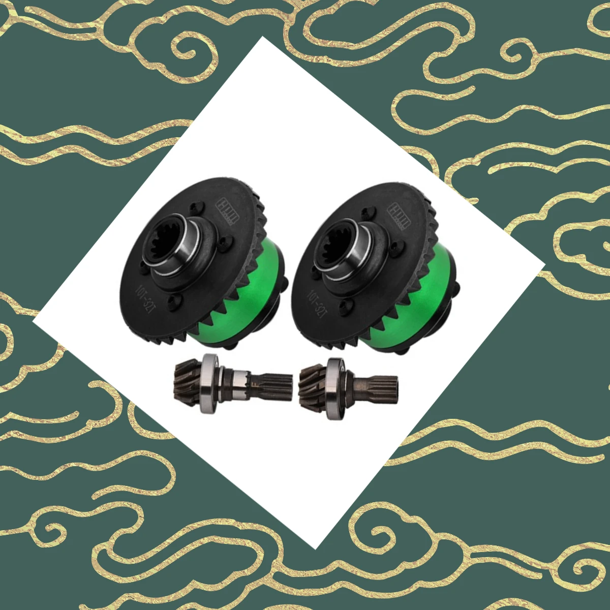 

GPM TRAXXAS X-Maxx XRT 78097-4 для углеродистой стали +7075 Alu F & R Полный дифференциал