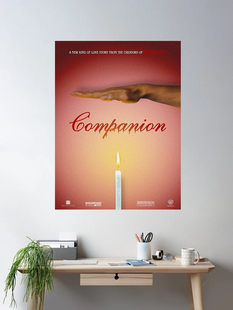 

4Style Choose Companion Movie Print Canvas Poster, Living Room Decor, Home Wall Picture