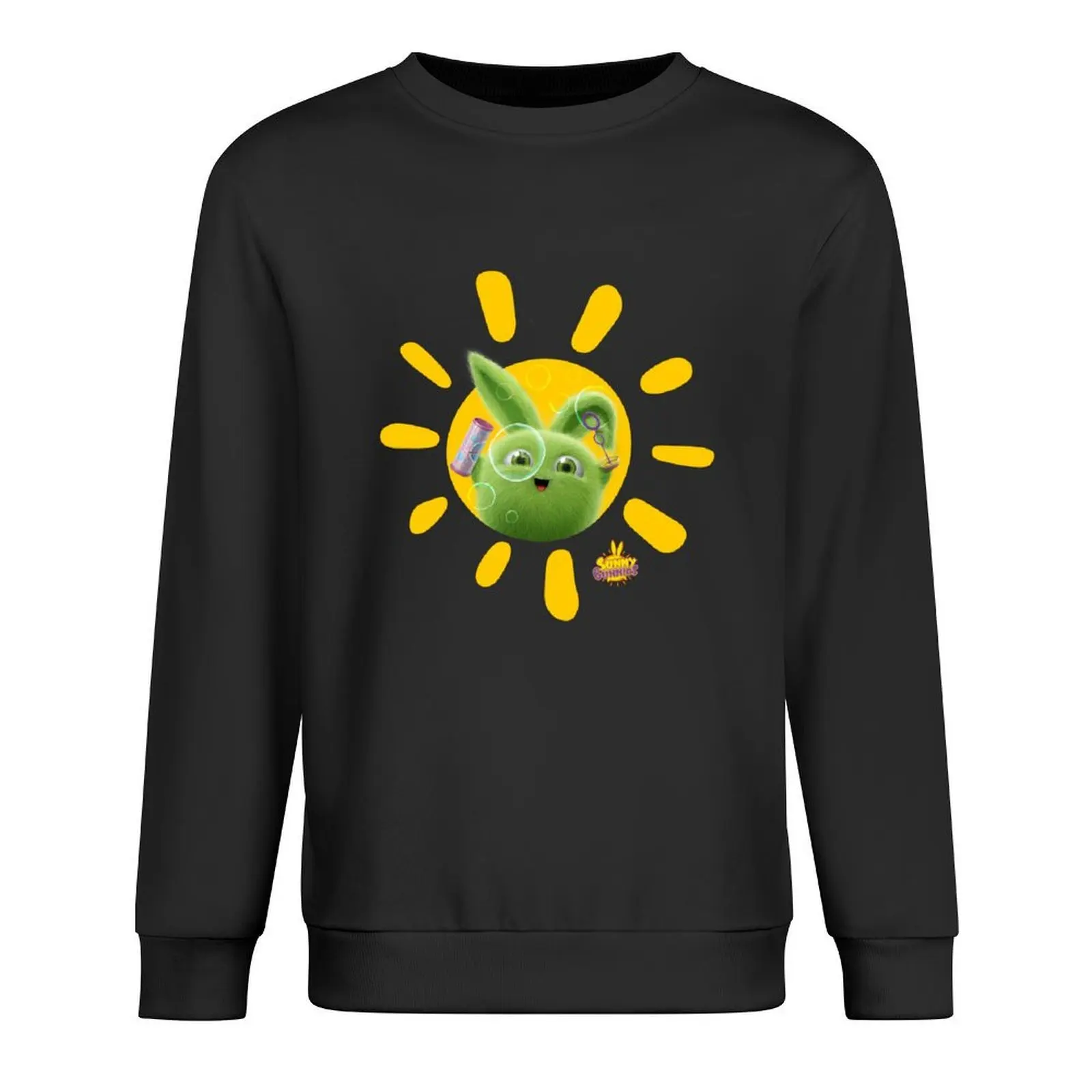

Sunny Bunnies - Hopper's Bubbles Pullover korean style clothes anime clothes autumn new products men wear new sweatshirts