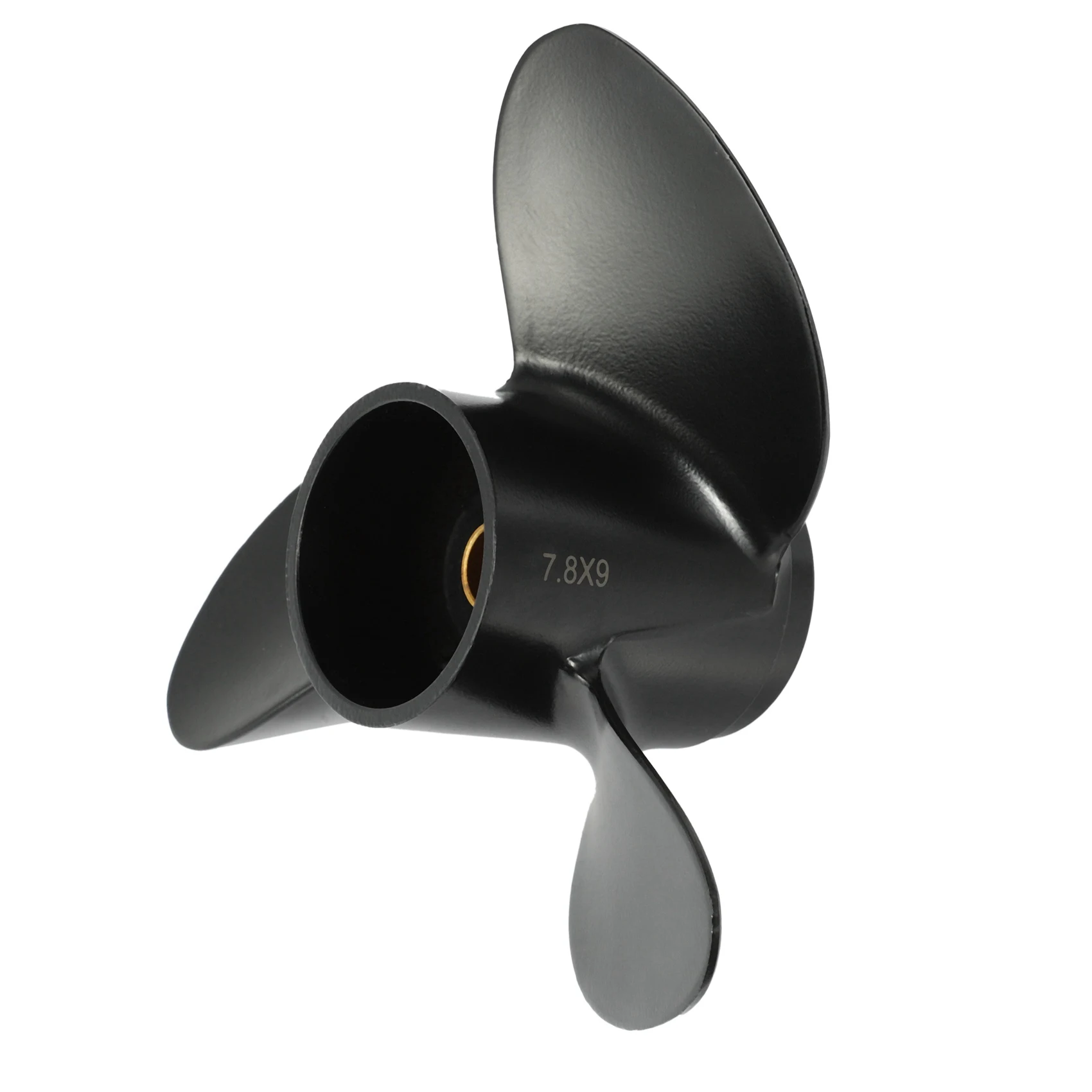 ABHX-7.8 X 9 Outboard Propeller For Tohatsu/Nissan/Mercury Mariner 4-6HP 369B645181 / 48-812951A02 3 Blades view 4